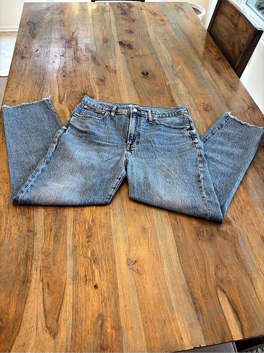 Madewell The Perfect Vintage Jean Straight Leg Jeans Waist 30 Blue